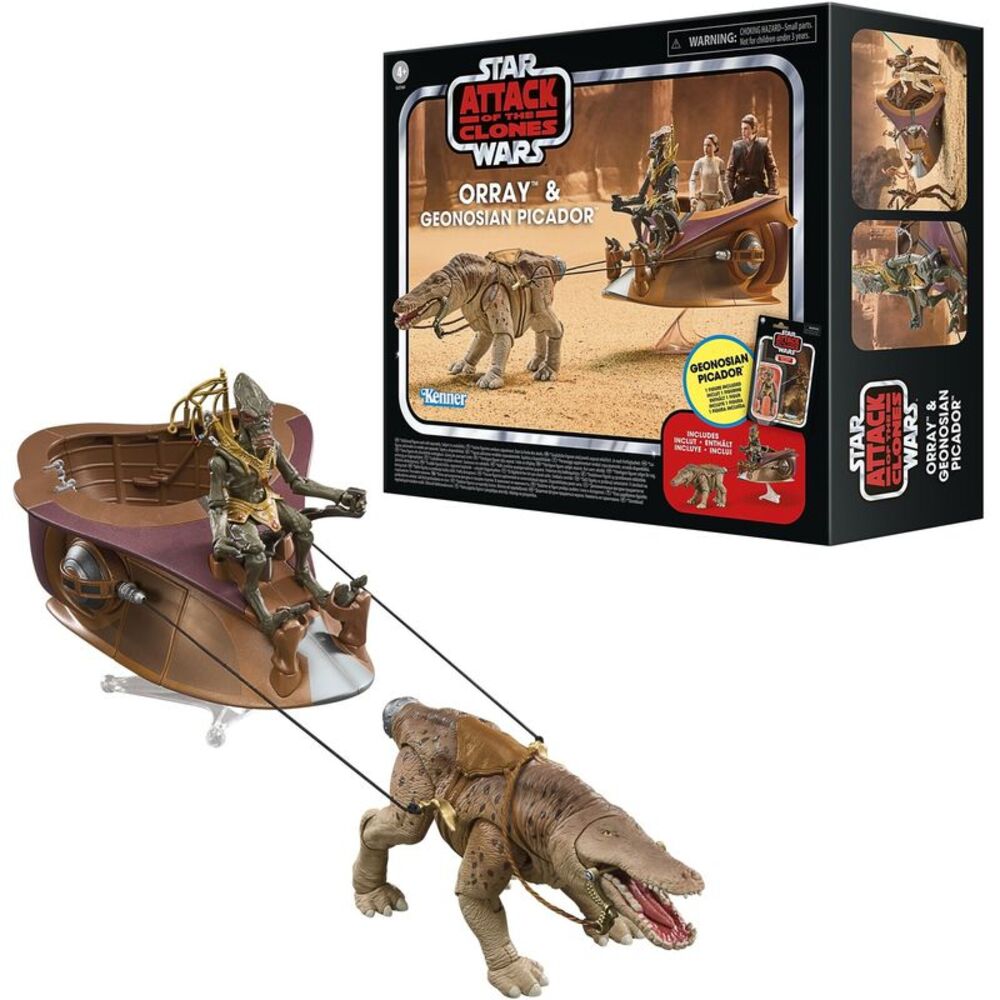 Star Wars: Attack of the Clones - Vintage Collection - Orray & Geonosian Picador